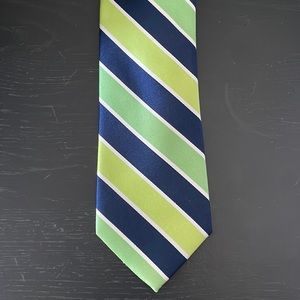 TIE: Croft & Barrow green/blue tie.
